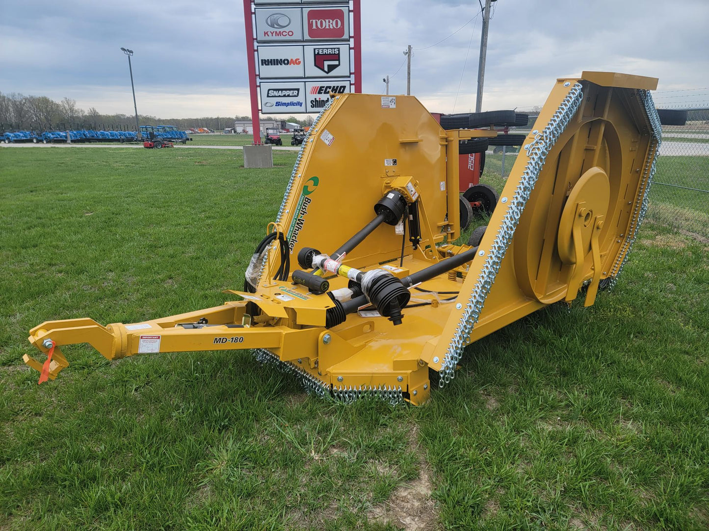 BUSH-WHACKER MD-180 W/MECHANICAL LINKAGE - MD180-293