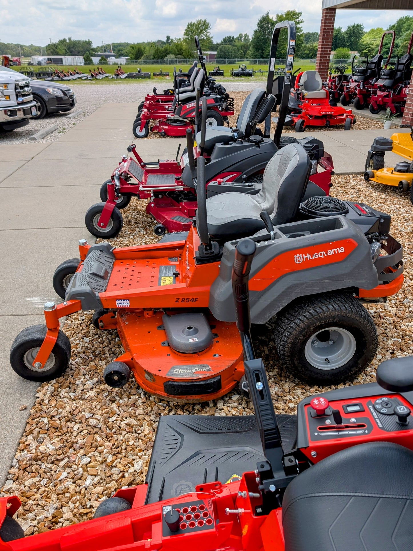 USED Husqvarna Z254F 54" Deck