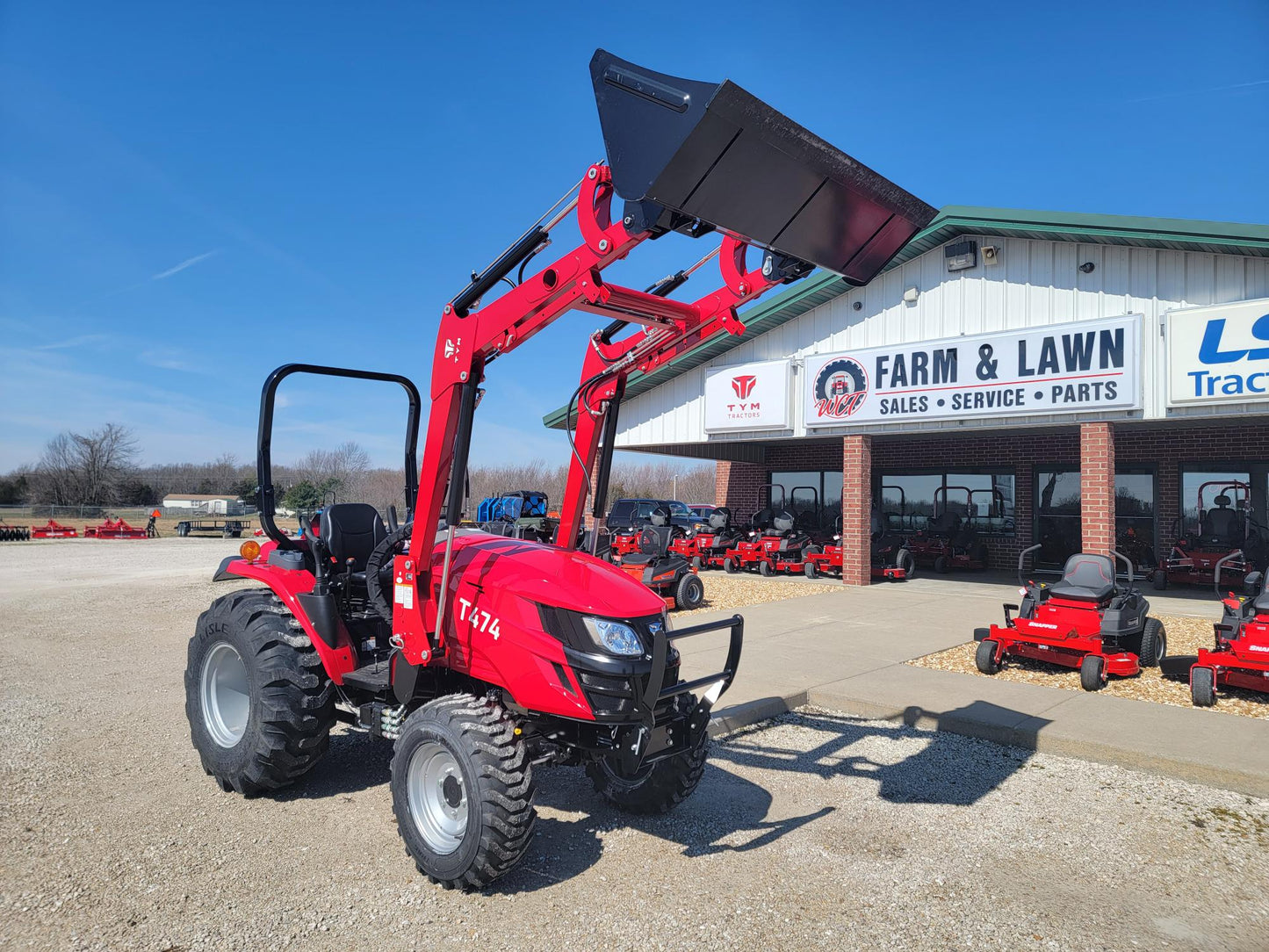 TYM T474 TRACTOR - 48.3HP, GEAR