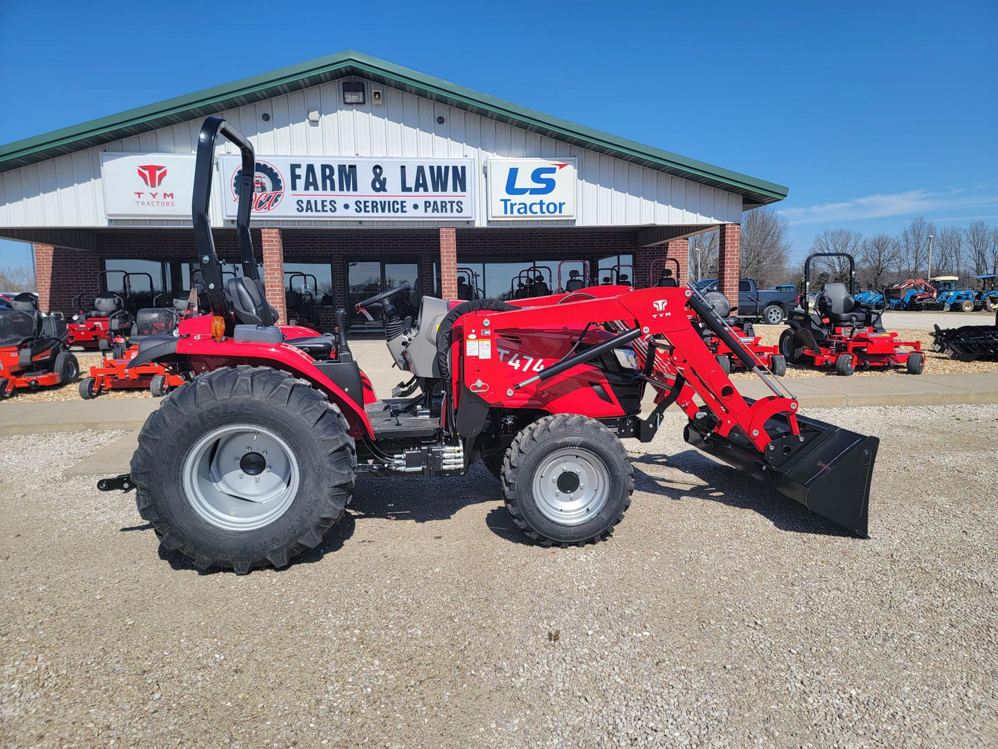 TYM T474 TRACTOR - 48.3HP, GEAR