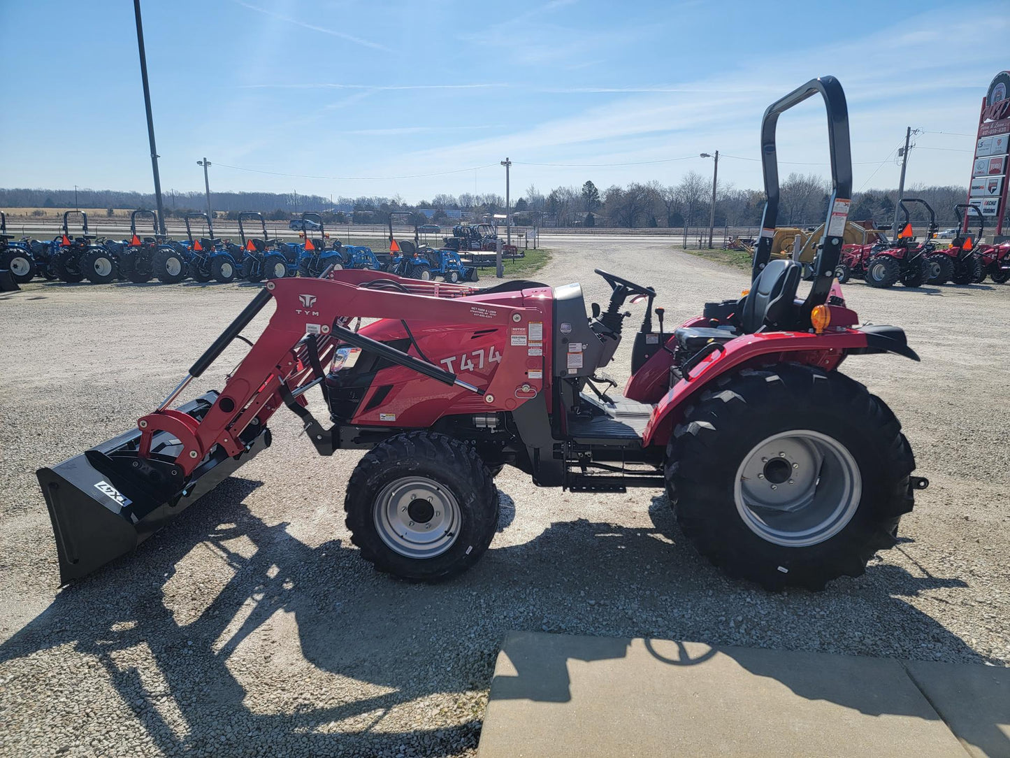 TYM T474 TRACTOR - 48.3HP, GEAR