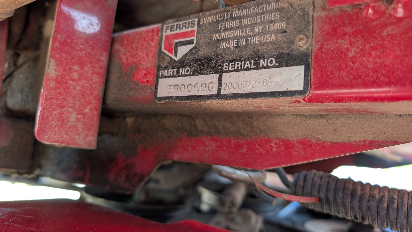 (CONSIGNMENT) 2007 FERRIS IS1500Z 48" DECK 21HP KAWASAKI - CONFER_IS1500Z