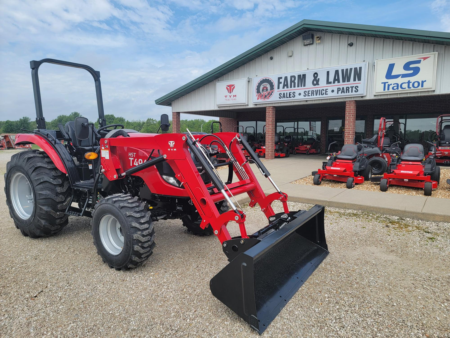 TYM T494H TRACTOR - 48.3HP, HST