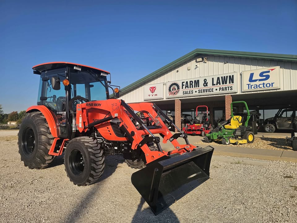 BAD BOY 5055CH, CAB, 55HP HST, 4WD, DIESEL TRACTOR
