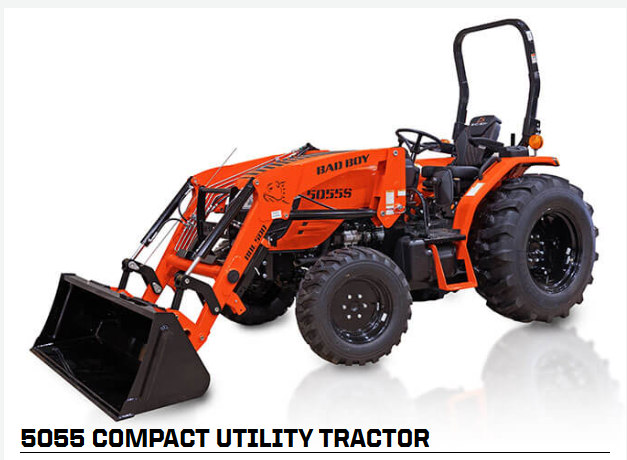 BAD BOY 5055H, 55HP HST, 4WD, DIESEL TRACTOR