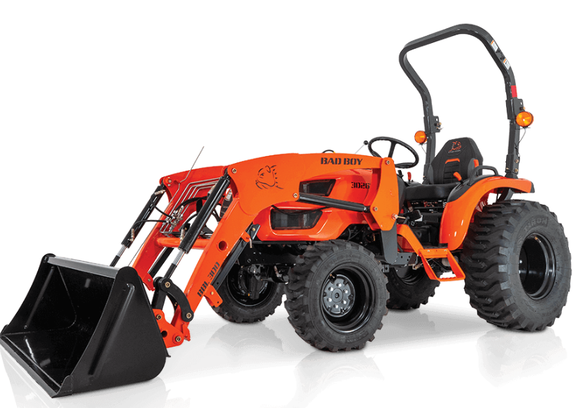 BAD BOY 3026H, 26HP, HYDRO 4WD, DIESEL TRACTOR
