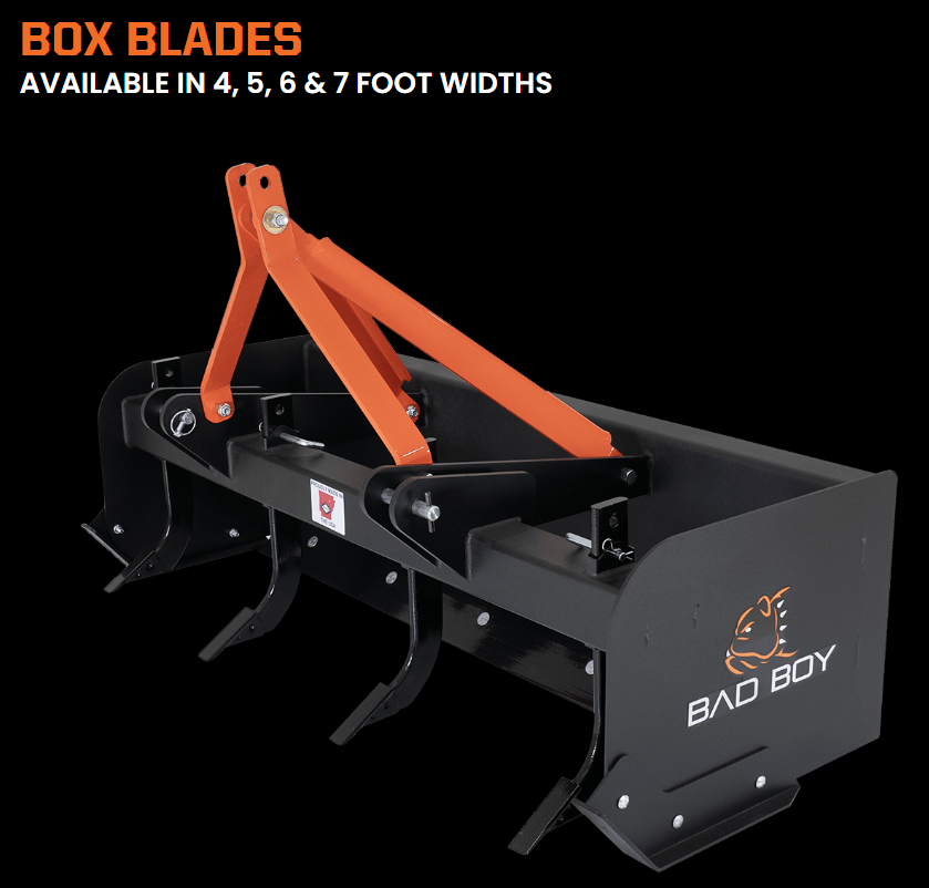 BAD BOY 4' BOX BLADE - BBBB48BK