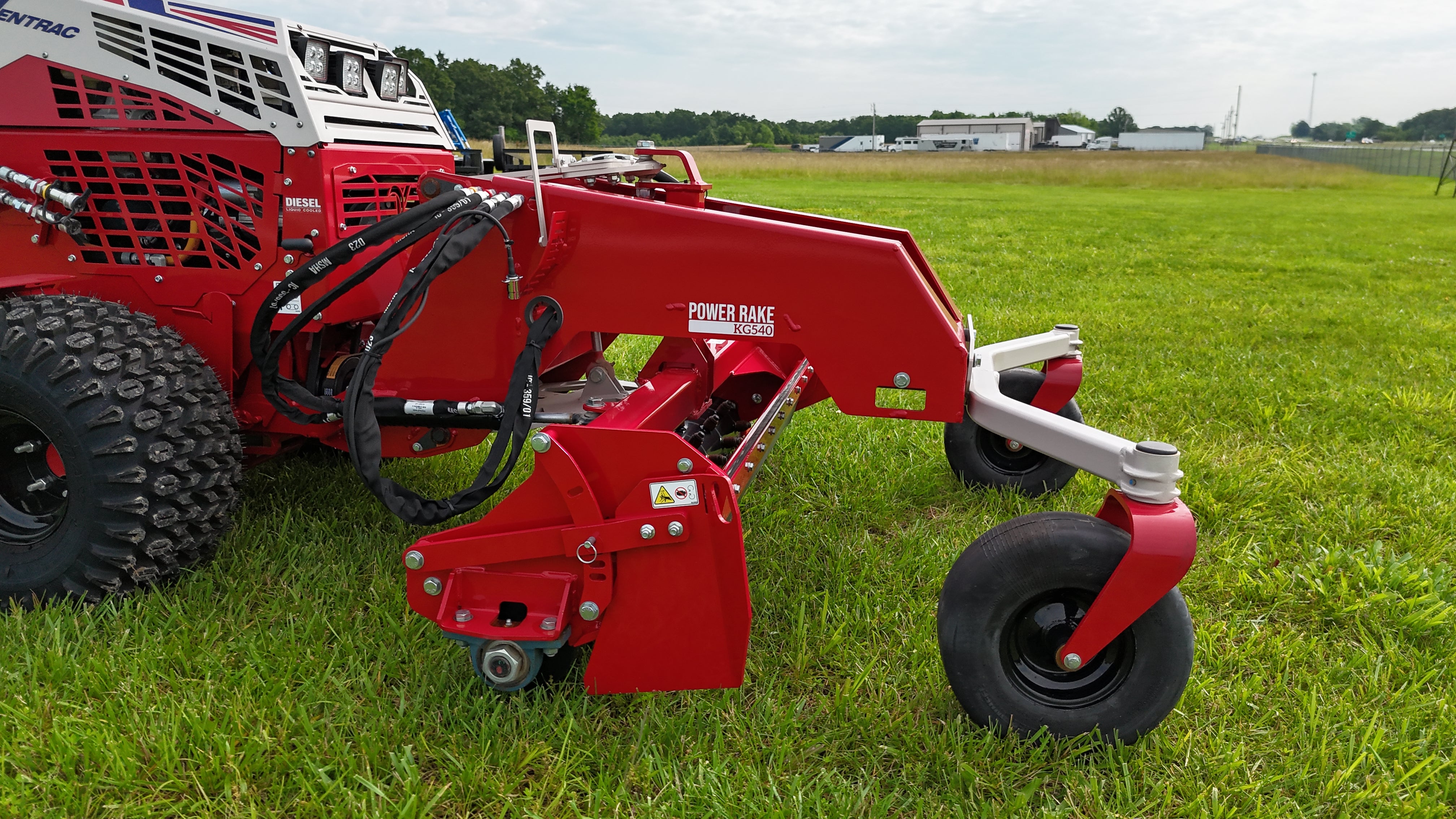 VENTRAC KG540 Power Rake– WCT Farm and Lawn