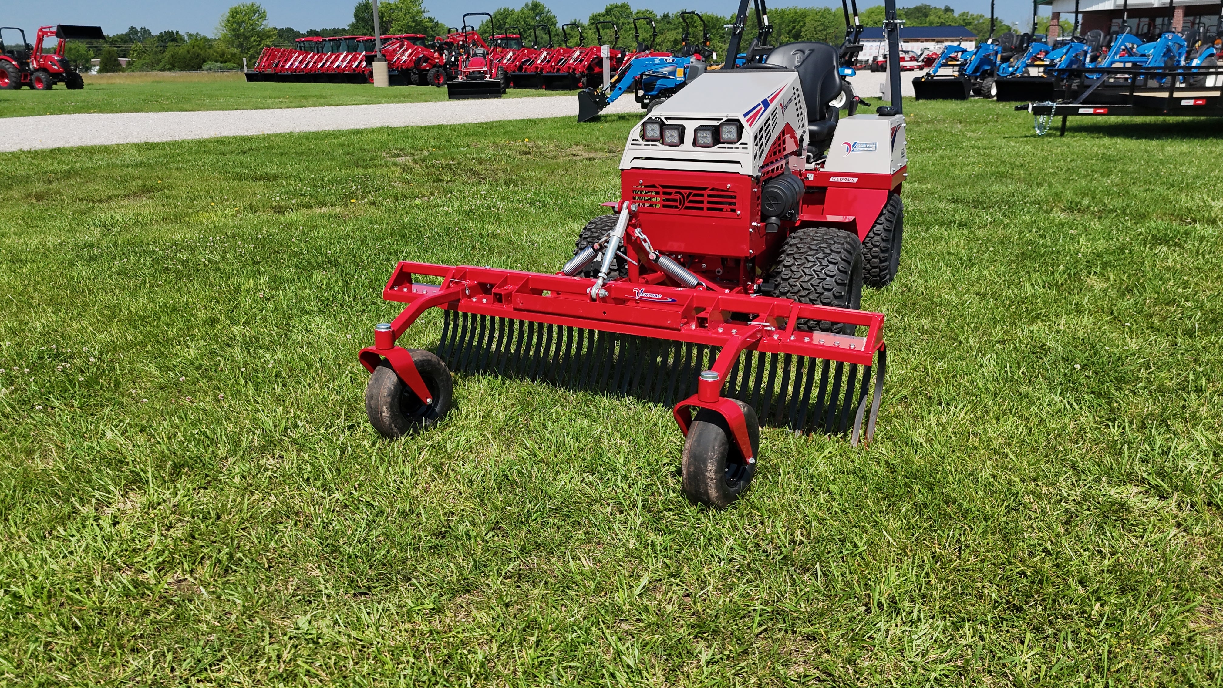 VENTRAC KR502 Terra Rake WCT Farm and Lawn - Main Image