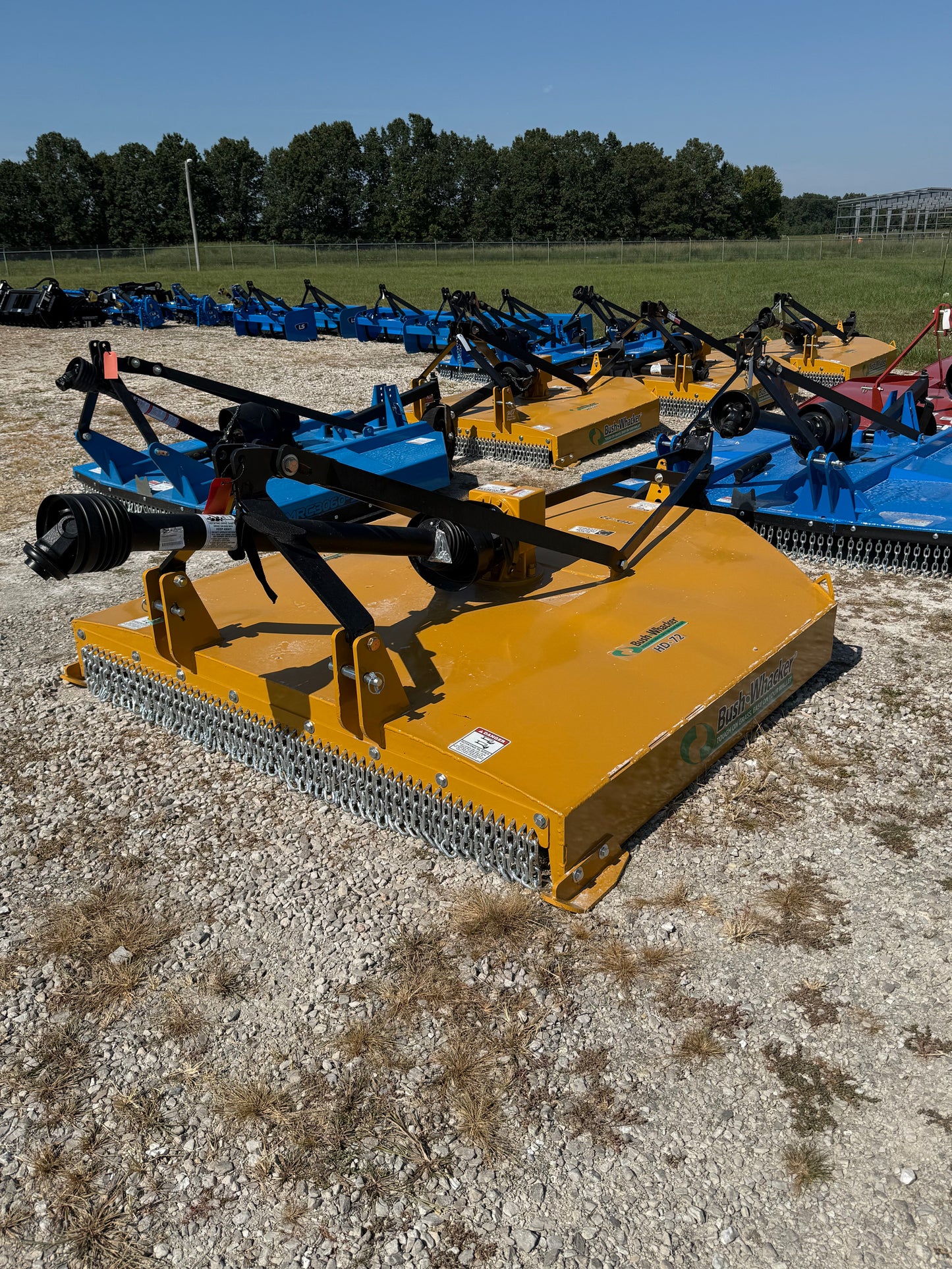 BUSHWHACKER HD-72, 6FT HD ROTARY CUTTER, 120HP GEARBOX