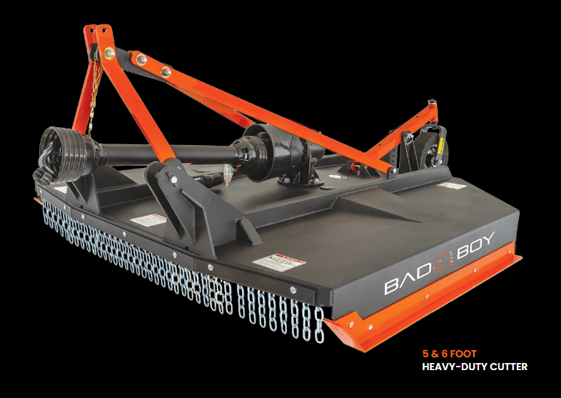 BAD BOY 5' SLIP CLUTCH ROTARY CUTTER - BBRCSC60BK