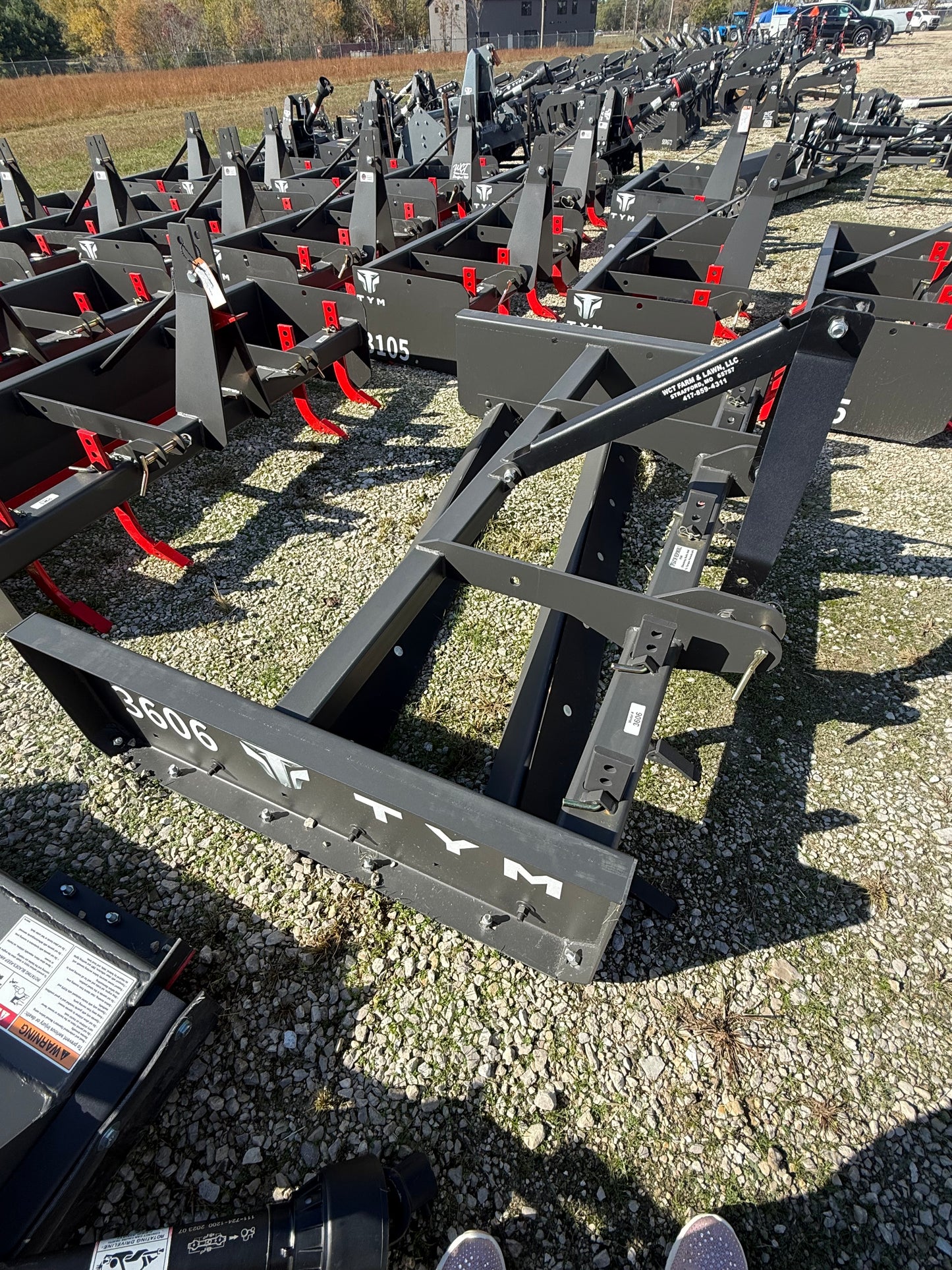 TYM, 6' DUAL CUTTING EDGE GRADER BLADE - 3606-TYM