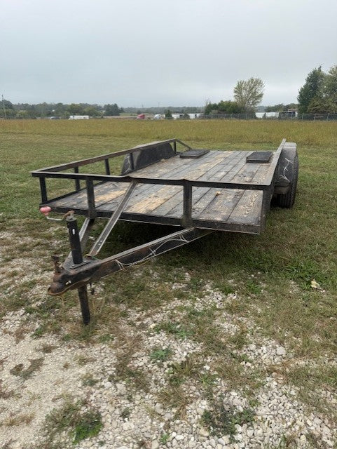 USED J&W UTILITY TRAILER, 2008, 7000lb - USED TRAILER