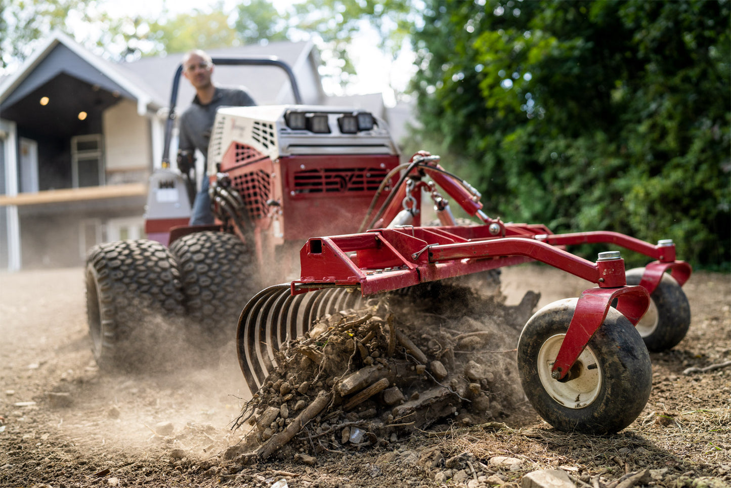 VENTRAC KR502 LANDSCAPE RAKE - 39.55431