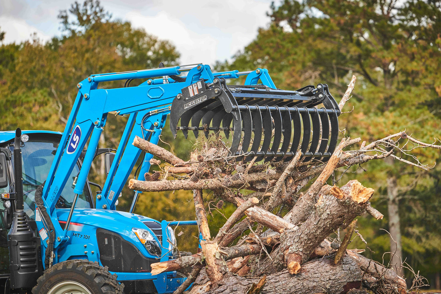 LS TRACTOR RAKE GRAPPLE, 5FT - MCG6001