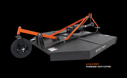 BAD BOY 4' SD SLIP CLUTCH ROTARY CUTTER - BBRCSC48SDBK