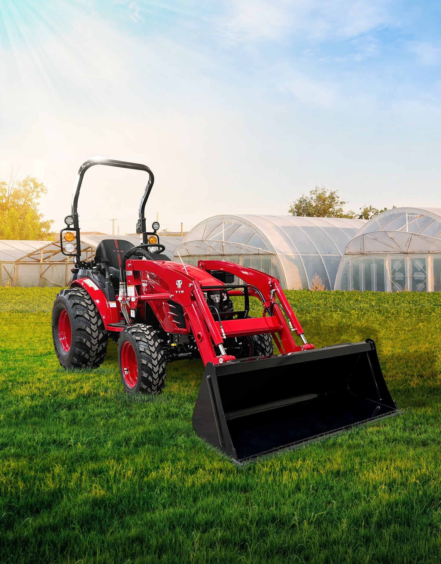 TYM T2025P, 24.7HP HST, 4WD, DIESEL TRACTOR