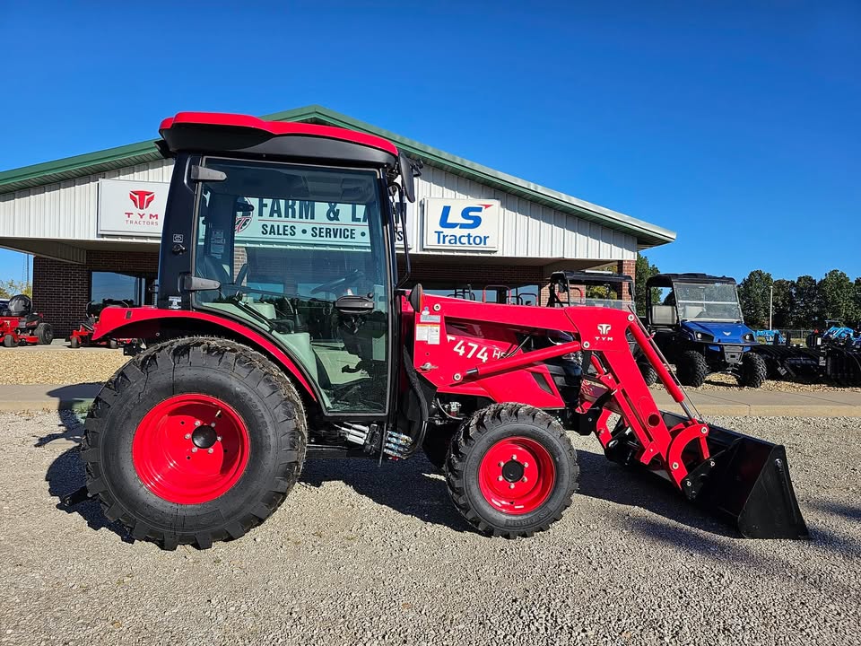 TYM T474HC CAB TRACTOR - 48.3HP, HST