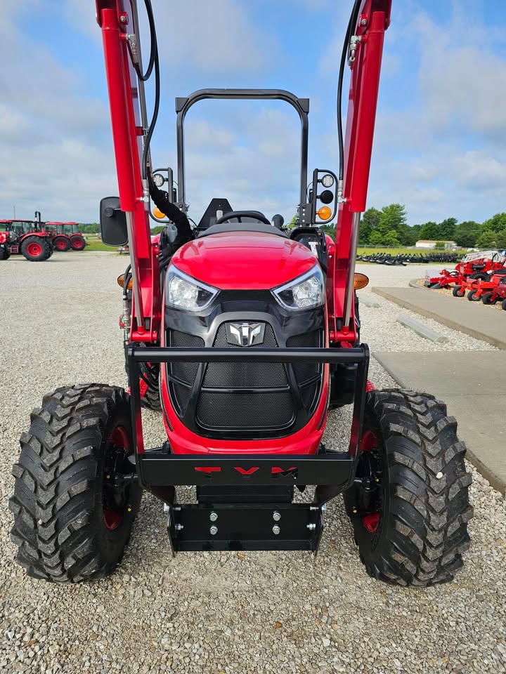 TYM -  T574 WITH 3RD FUNCTION INSTALLED PLUS FREE FLUID IN TIRES!