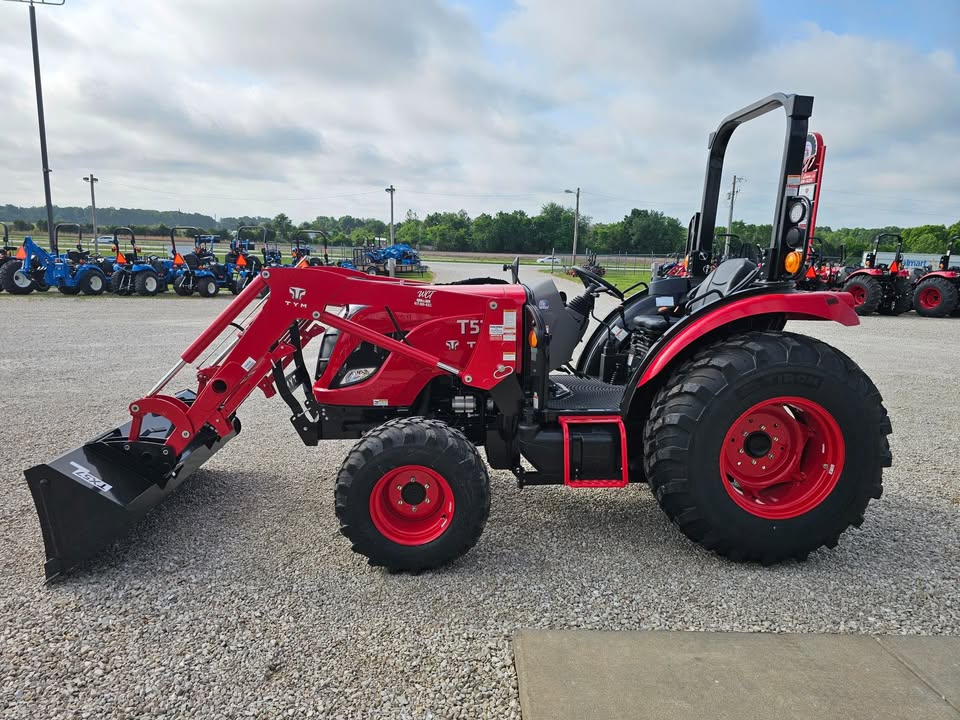 TYM -  T574 WITH 3RD FUNCTION INSTALLED PLUS FREE FLUID IN TIRES!