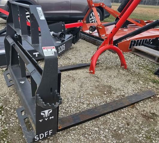 USED TYM 48" PALLET FORKS, CON_TYMSDFF48
